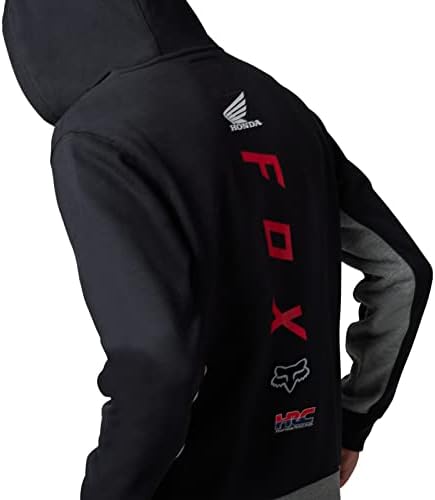 Fox Racing Men's Standard Fox X Honda Zip Fleece Hoodie