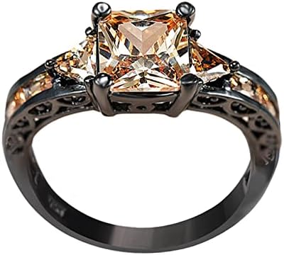 Anel de noiva para mulheres de joalheria Anel de noiva de noiva anéis de moda amor amante anel