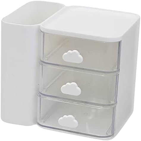 Homoyoyo Storage Box Desktop gaveta Organizador da caixa de maquiagem Caixa de gabinete gaveta