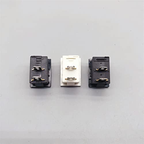 Gande Rocker Switch 10pcs Mini Rocker Switch, KCD1 3A 250VAC/6A 125VAC, 10 * 15mm, 2pin, 2 posição, liga/desliga,