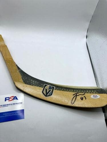 Jonathan Marchessault Vegas Golden Knight assinou Hockey Stick Blade PSA COA - Autographed NHL Sticks