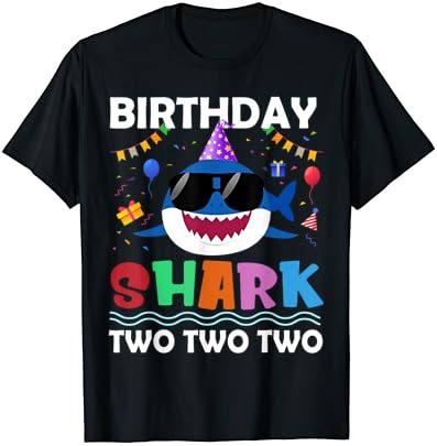 No segundo aniversário de garoto de garoto, combinando presentes de festa para crianças camisa