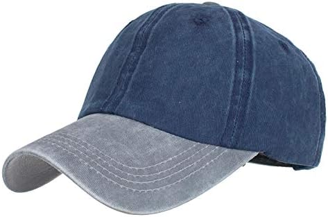 Moda vintage angustiado Snapback Hat Dadd Hat Baseball Cap ajustável Capinho de golfe ao ar livre para homens para