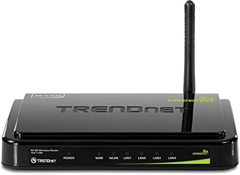 Trendnet sem fio N 150 Mbps Open Source Home Router, TEW-712BR