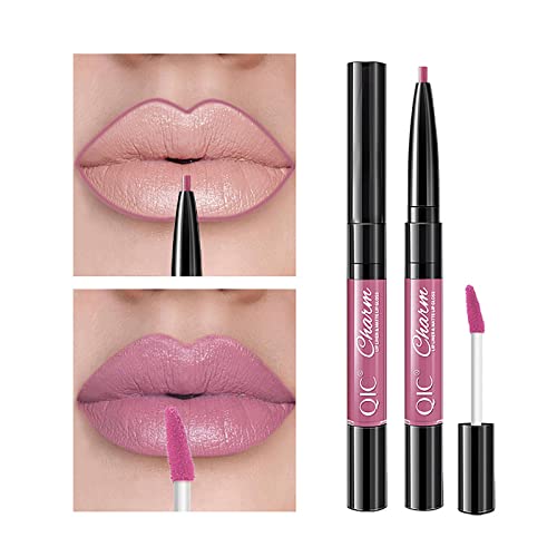 Lip Lip Lip Lip Double Stick Copo Copo Lip Lip Liner Nonticle Pen Gloss Gloss Letel Lapic Lipsick Lip Liquid