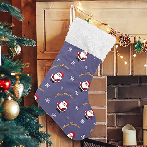 Pimilagu Papai Noel Meias de Natal 1 pacote 17,7 , meias penduradas para decoração de Natal