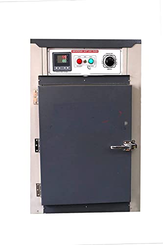 AjantaExports Forno de ar quente 24x18x18 S.S. Câmara com controlador de temperatura digital MS Powder revestido