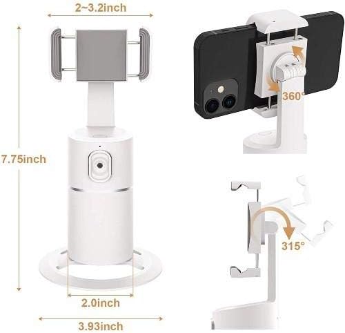 Stand e Monte para OnePlus Nord CE 5G - PivotTrack360 Salto de selfie, rastreamento facial Montagem