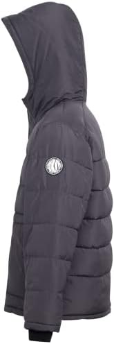 Dkny Boys Heavyweight Winter Coat - Jaqueta de esqui de lã isolada resistente à água