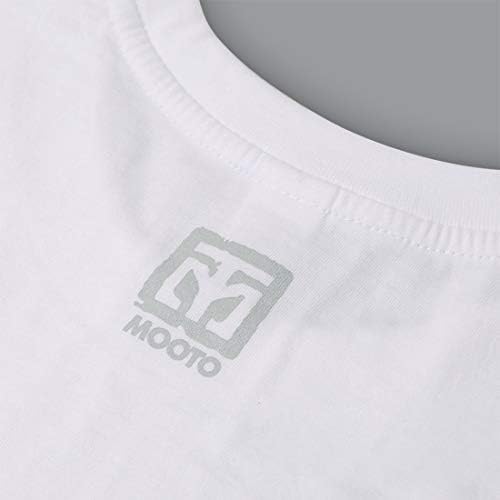 MOOTO Korea Taekwondo Camiseta interna 2 pacote branco MMA MMA Arts Martial Sports Team Gym