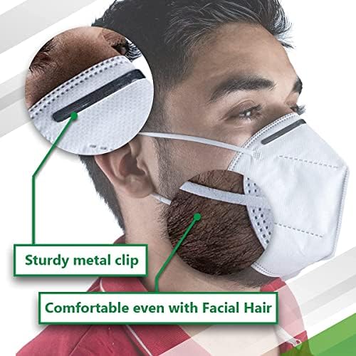Ceybo 3D Copo adulto Máscara descartável máscaras descartáveis ​​com laços de ouvido fortes confortáveis ​​e