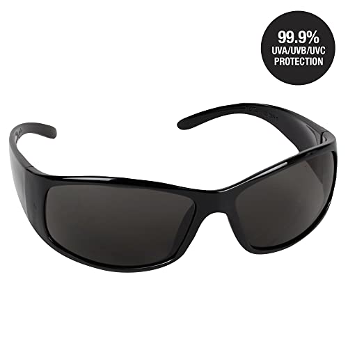 Smith & Wesson® Elite ™ Segurança, lentes de fumaça, moldura preta, óculos de sol unissex para homens e mulheres