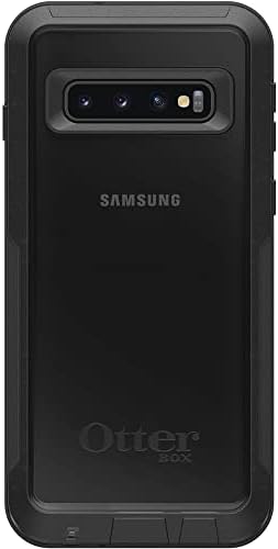 Caso da série OtterBox Pursuit para Galaxy S10 - Embalagem de varejo - Clear/Black