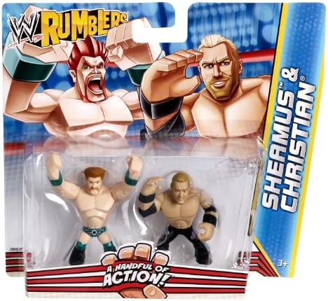 WWE Rumblers Sheamus e Christian Figura 2-PACK