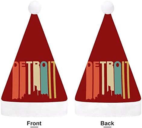 Chapéus de Natal de Detroit Chapéus a granel Chapé