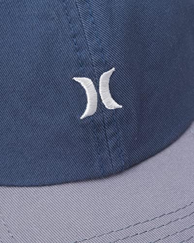 Capace de beisebol masculino Hurley - Ícone Morro Curved Brim Strap -Back Hat