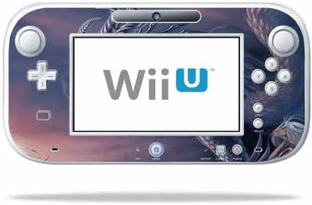 MightySkins Skin Compatível com Nintendo Wii U Gamepad Controller Wrap Skins Skins Dragon Fantasy
