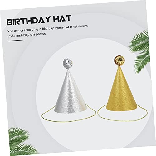 Toyvian 12pcs Birthday Hat Hat Festa Hats para Chapéus para Crianças Para Capientes para Adultos