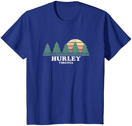 Hurley VA Vintage Trowback Tee Retro 70S Design T-Shirt