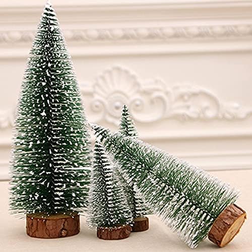 XIOS 2022 Decorações de Natal Janela Mini Desktop Desktop Table Tree Small Gifts Cedar Christmas Tree Display