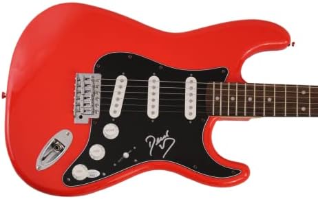 Derek Trucks assinou autógrafo em tamanho grande carro Red Fender Stratocaster GUITAR , Canções