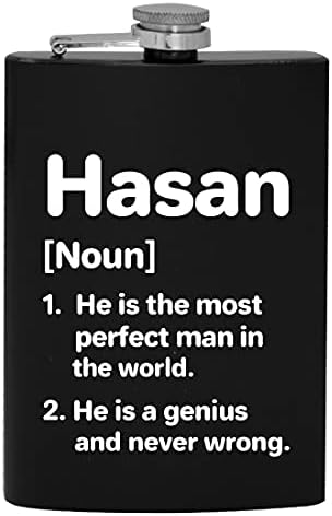 Definição Hasan O homem mais perfeito - 8 onças de quadril bebendo balão de álcool
