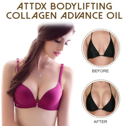 ATTDX Bodylifting colágeno Óleo avançado, o óleo corporal de levantamento clínico de colágeno clínico, óleo