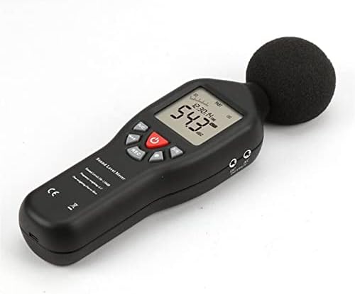 Nuopaiplus Professional decibel medidor, profissional 30-130dB Mini nível de som medidores de alta precisão