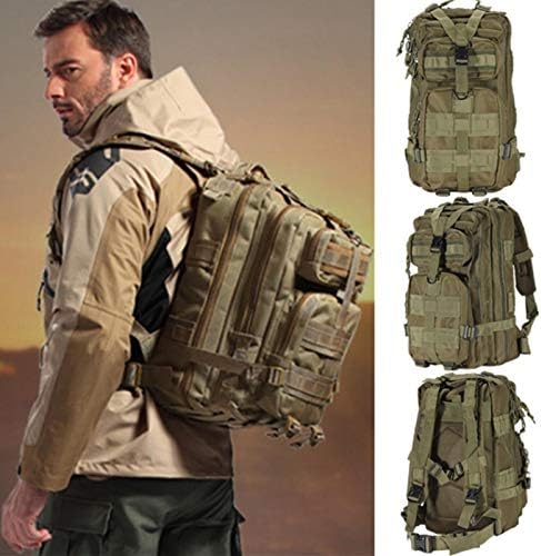 DTKJ Rucksacks militares ao ar livre nylon 30l Impermeável mochila tática esportes acampamento para