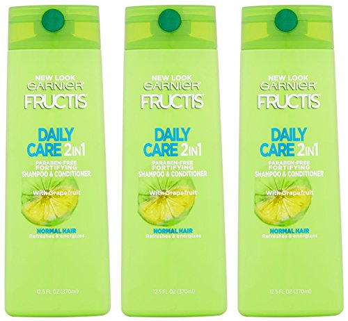 Garnier Fructis Cavalo - Cuidados diários - 2 em 1 shampoo e condicionador - com toranja - rede de rede.