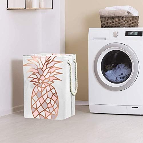 Unicey Rose Gold Rose Pineapple Marble Laundry Horting Casket Cosce