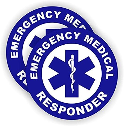 Atendimento médico de emergência adesivo de hard -chapéu/capaceque rótulo de marcador de barreira