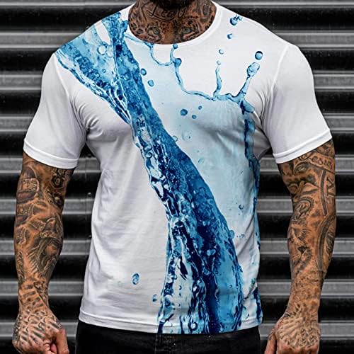 Camisetas zddo para homens, manga curta de moda atlética novidade