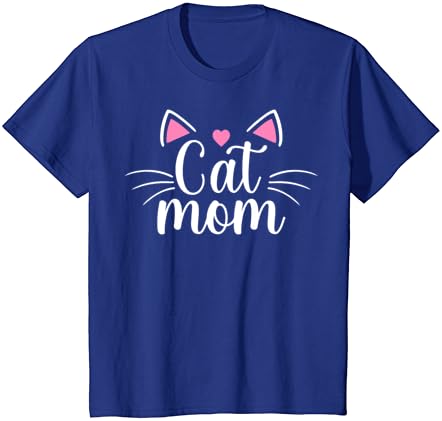 Mãe de gato feliz Dia das Mães para os amantes de gatos Família combinando camiseta