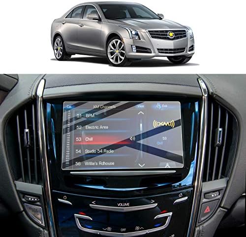Folhas de protetor de tela para 2013-2019 Cadillac ATS SRX CUE Interface de infotainment 8Nin Dirigação