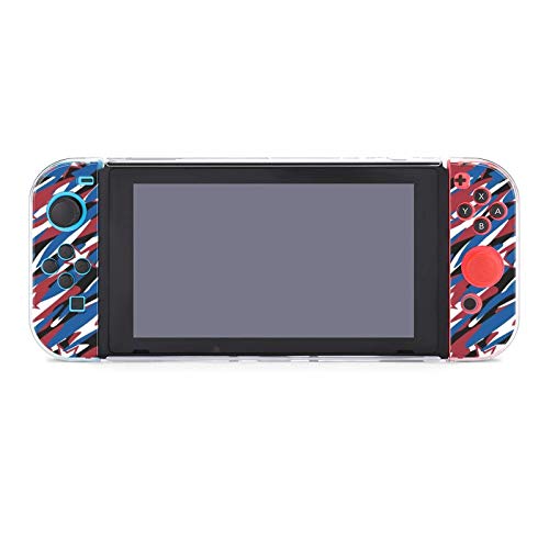 Caso para Nintendo Switch, Camuflagem patriótica Resumo de cinco peças definidas para capa protetora Case Case