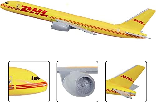 Mookeenona 16cm DHL B757 Planos fundidos modelo de aeronave de aeronaves de aeronaves de aeronaves