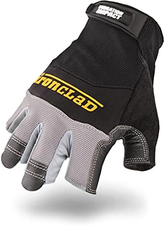 IRONCLAD MFI2-02-S Mach 5 Impact Glove, pequeno, preto