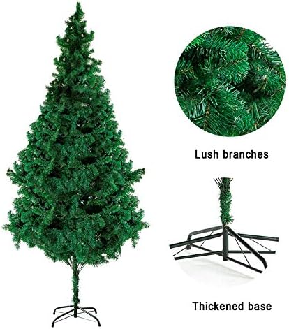 Árvore de Natal Artificial de Aldsd 60cm, árvore de Natal com ornamentos, montagem fácil, decorações de Natal,