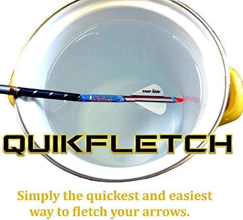 Novos produtos de arco e flecha Quikfletch Nap 3 Hellfire Fire Fletching, verde