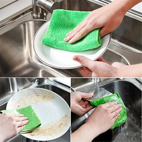Miaohy limpe as toalhas de mão 6 maços de fibra de pano de toalha de gadgets domésticos panos de cozinha