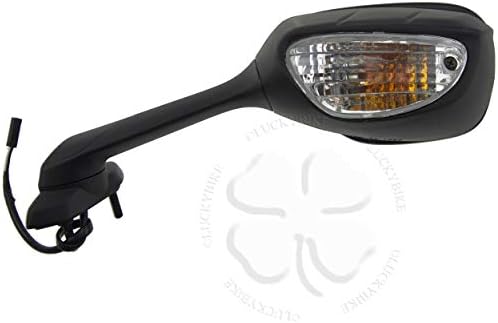 Lado da mão espelhado da vista traseira direita para Suzuki GSXR 600 750 2011-19 1000 GLAS preto