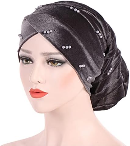 Sawqf Moda Silky Big Bonnet para mulheres Capatos de cetim