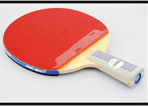 Conjunto de raquete de tênis de mesa sshhi, alça confortável, tênis de mesa ofensiva, adequado para treinamento