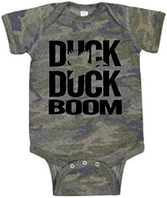 Camo Onesie/Boom de Duck Bodysuposues/Caça/Presente de Pato para Baby