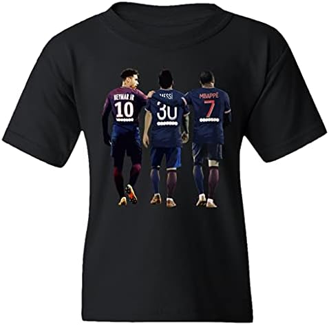Trio de futebol de Paris Leo Goat Soccer Team Boys Girls Youth T-Shirt