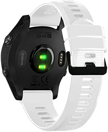 Ienyu 22mm Silicone WatchBand para Garmin Forerunner 945 935 Assista a pulseira Easy Fit Wrist Strap