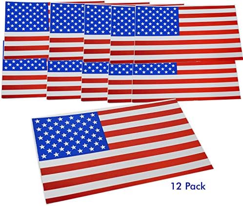 Imagem Pro Imagem Small USA American Flag Stick Decal