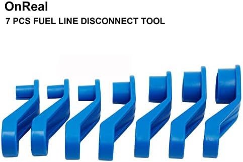 O conjunto de ferramentas de desconexão da linha de combustível de 7pcs de 7pcs AC, inclui 1/2 1/4 3/4