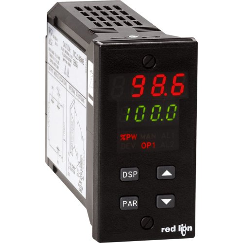 Unidade de controle de temperatura TCU de leão vermelho com 1 alarme e NEMA 4x/p65 moldura, 115/230 VAC